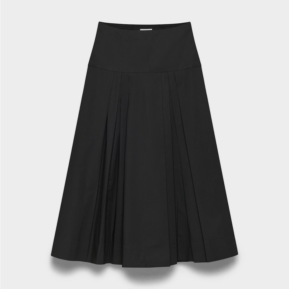 Aritzia Babaton Chandelier Poplin Skirt